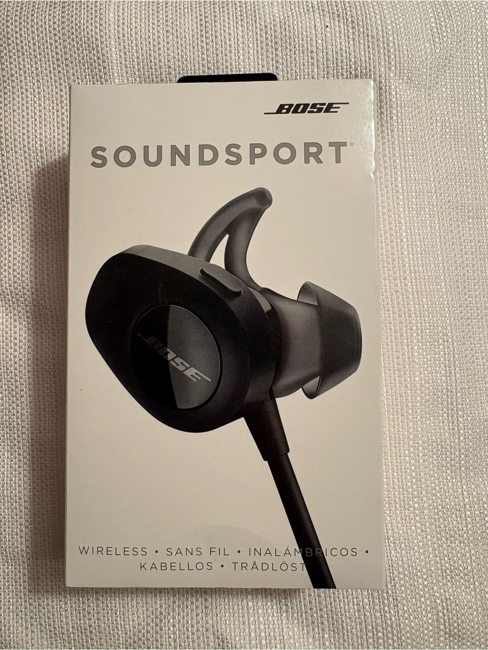 Bose SoundSport Wireless In-Ear Headphones — Black